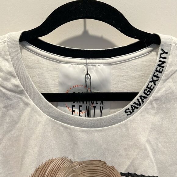 Savage X Fenty Spank Graphic Tee By Rihanna - Picture 9 of 16